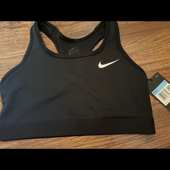 NIKE Dri-FIT Swoosh Sports Bra MED - Picture 2 of 6